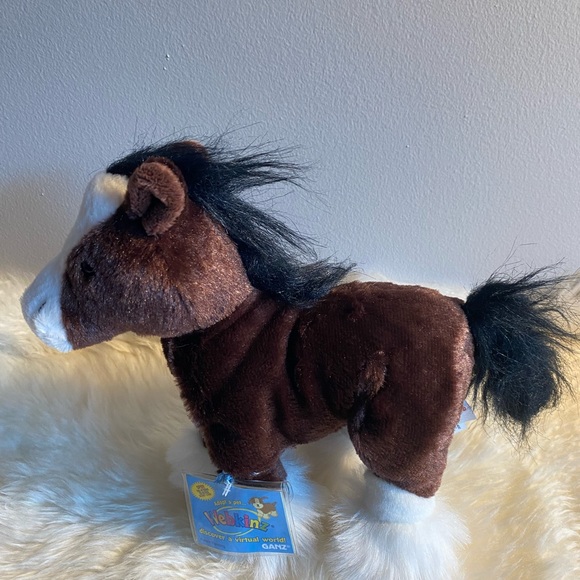 Webkinz NWT Clydesdale Horse With Code Plush - Picture 2 of 5